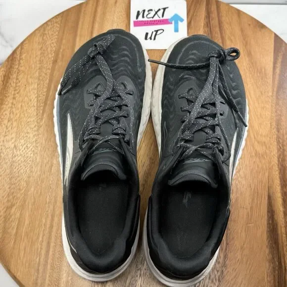 Men’s size 9-Altra Torin 7 Black White Zero Drop Outdoor Running Shoes - Picture 9 of 11